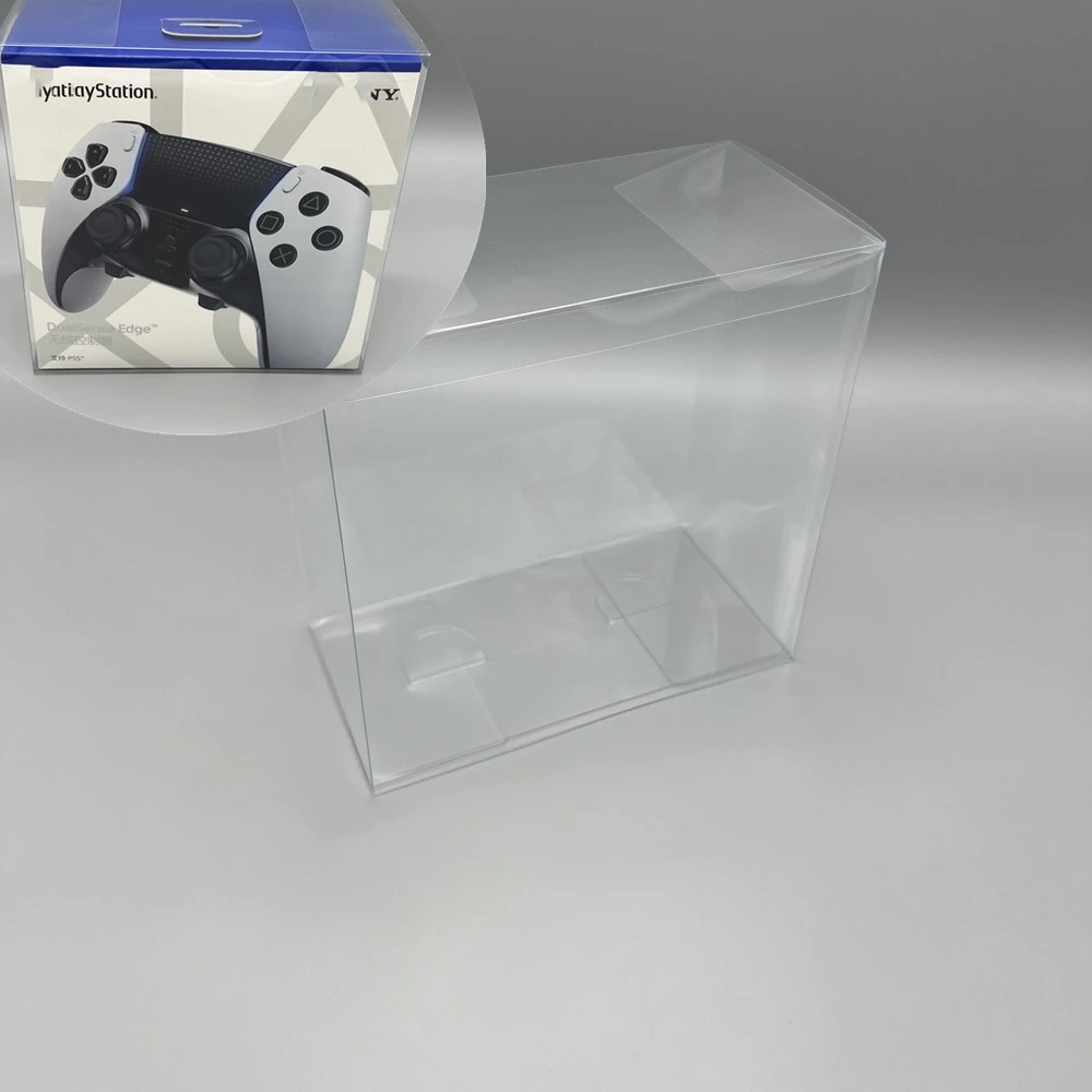 Collection Display Box For DualSense Edge/Sony PlayStation 5 PS5 Game Storage Transparent Boxes TEP Shell Clear Collect Case