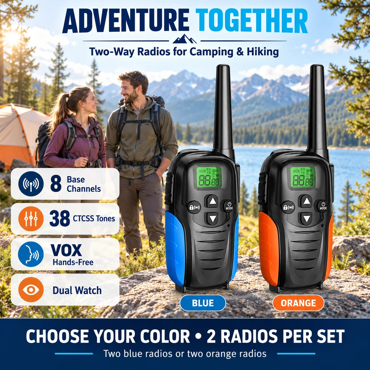 Quansheng UV-K1(8) Air Band Walkie Talkie 50-600MHz Full Band Receive UHF VHF Ham Radio Wireless Frequency Copy Type-C Charging
