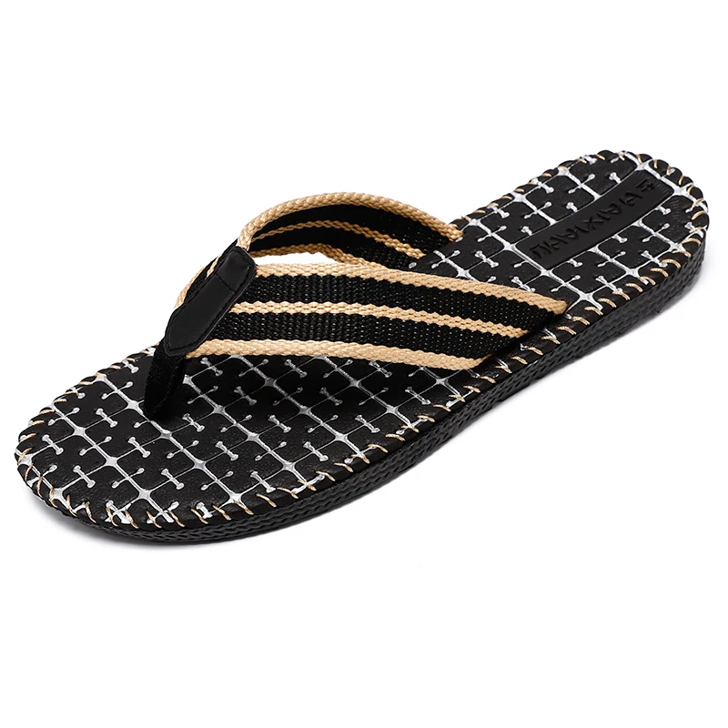 

Summer beach outdoor sandals Fashion flip-flops men's high quality non-slip sandals Light casual bathroom men's shoes