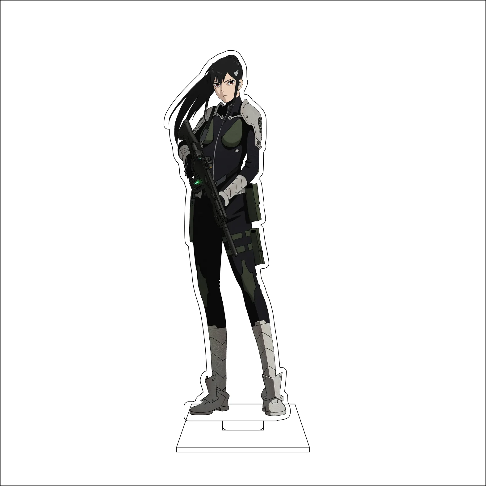 16CM Anime Kaiju No.8 Cosplay Acrylic Figure Stand Plate Ornaments Gifts view 2