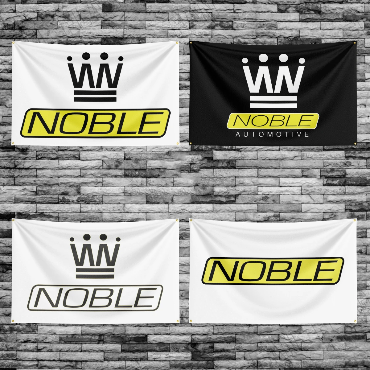 

90*150CM Nobles car Flag Banner Polyester Printed Garage or Bedroom Living Room Decoration