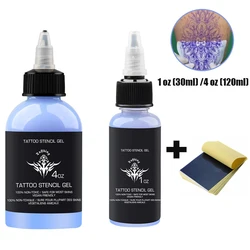 30ML/120ML Professional Tattoo Stencil Magic Gel Thermal Copier Tattoo Transfer Stuff Solution Cream Tattoo Ink Set