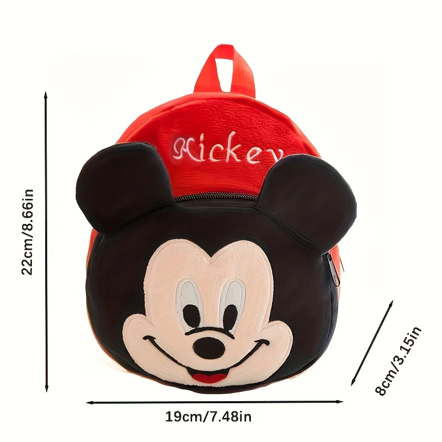 Mesuca Winnie The Pooh Plush Kids Backpack Cute Cartoon Toddler School Bag Soft Lightweight Travel Daypack Birthday Gift