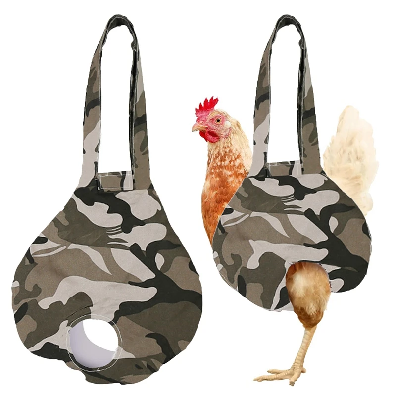 Bolsa portapollo, bandolera para gallina, bolsa de transporte para pollo con asa, suministros para pollo, bolsa médica para pollo, bolsa para atrapar