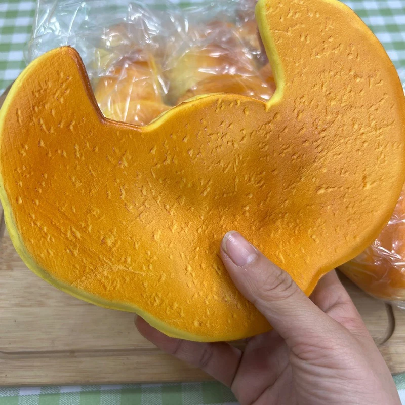 

Игрушки для снятия стресса Abreact, реалистичные игрушки Squishies для детей и взрослых, супер липкие, мягкие, большие игрушки-круассаны, медленно растущие липкие