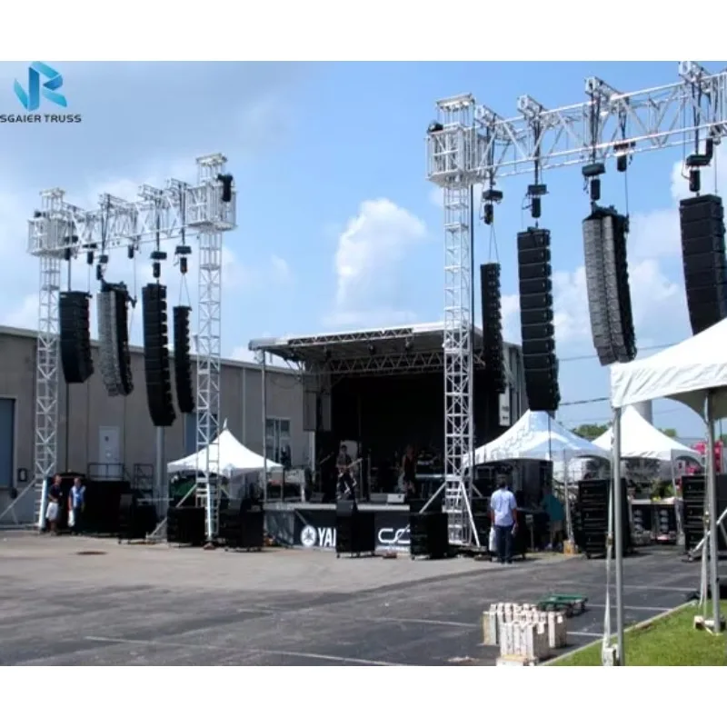 

Модульная алюминиевая конструкция для линейных акустических систем с нагрузкой до 1000 кг для мероприятий и выставок