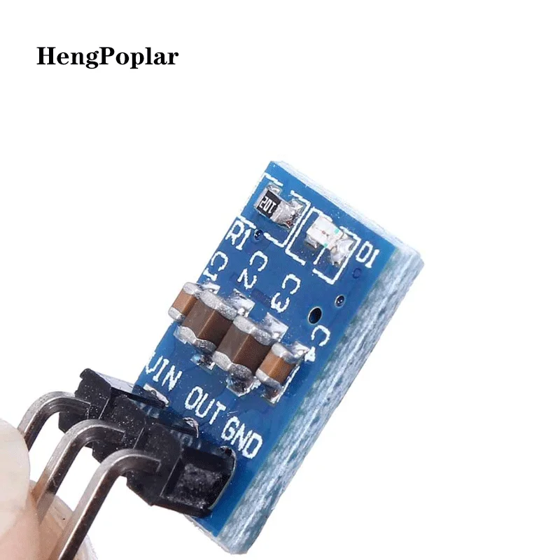 Módulo de alimentação ams1117 3.3v, 3 pés, módulo de alimentação, ldo, 800ma, step-down, diy, 30pcs