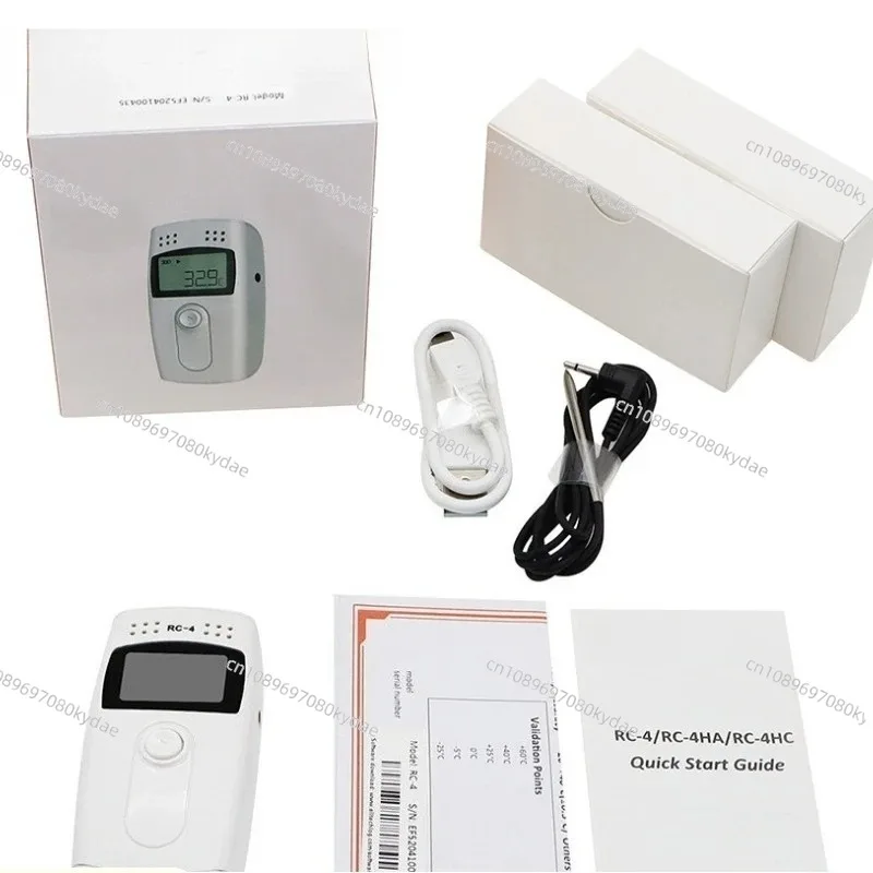 High Accuracy RC-4 RC-4HC Temp Data Recorder USB Temperature Data Logger PDF Report Thermometer With External Sensor