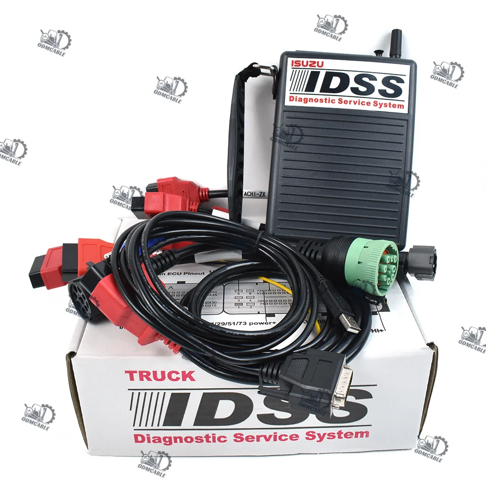 FOR ISUZU IDSS DIAGNOSTIC KIT G-IDSS FOR ISUZU TRUCK DIAGNOSTIC SCANNER TOOL 24V TRUCK SOFTWARE