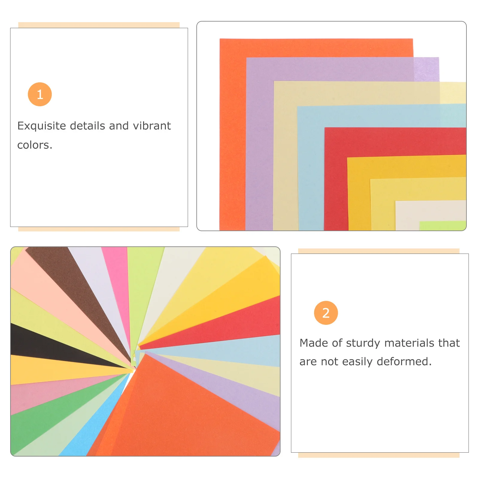 200 قطعة من ورق اوريغامي مربع 5.89 بوصة 20 متعدد الألوان مزدوج الجوانب قابل للطي مجموعة ورق للاستخدام المدرسي للحرف اليدوية اوريغامي