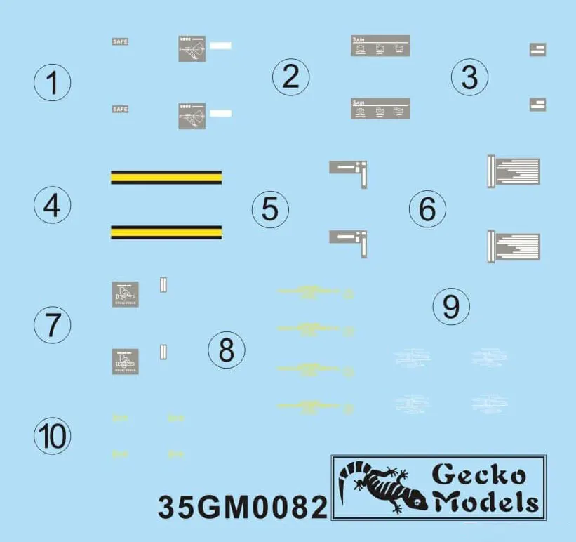 Gecko Model Assembly Model Kit 35GM0082 1/35 US Current Combat Weapon Group