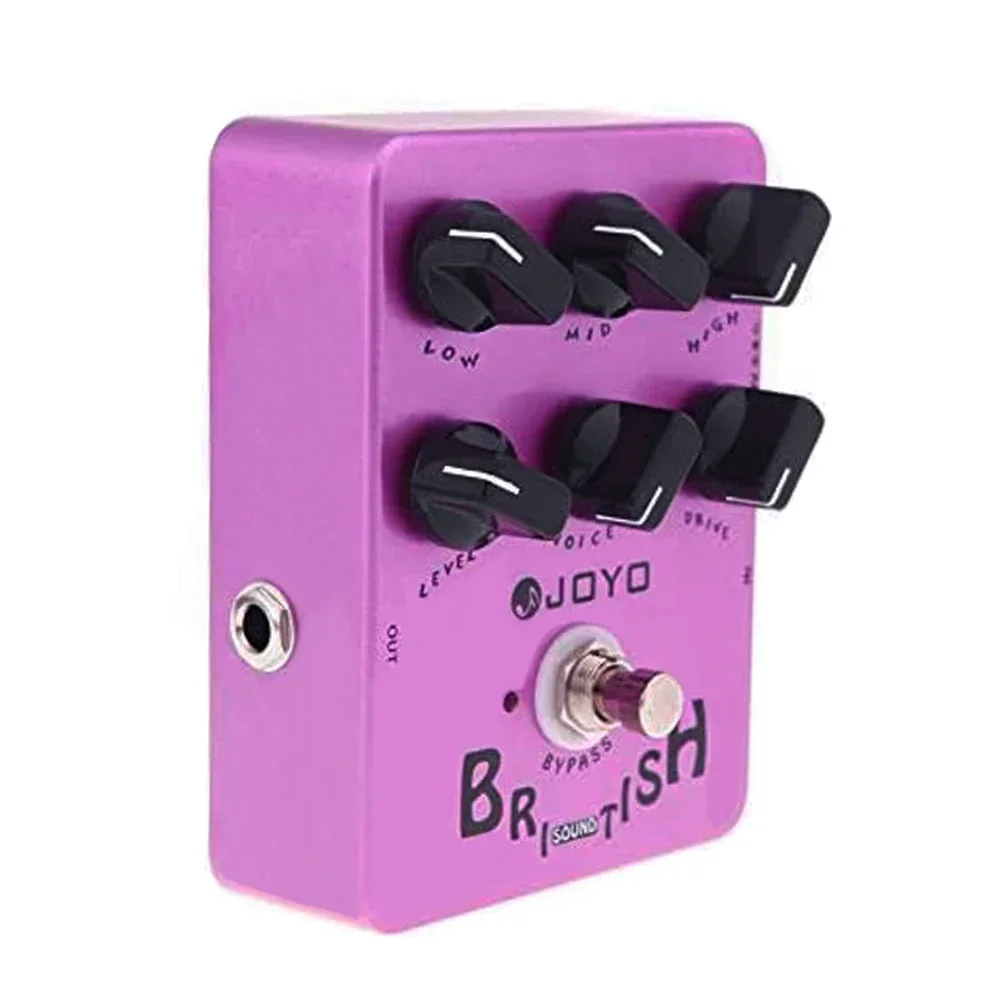 JOYO JF-16 British Sound Overdrive Guitar Effect Pedal Blues Breaker Overdrive to Plexi Roar JCM800 Pre-amp Simulation Pedal