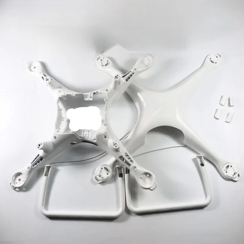 Corpo Shell para DJI Phantom 4 Pro V2.0 Tampa Inferior Superior Trem de Pouso com Peça de Bússola - Peças de Reposição de Drone