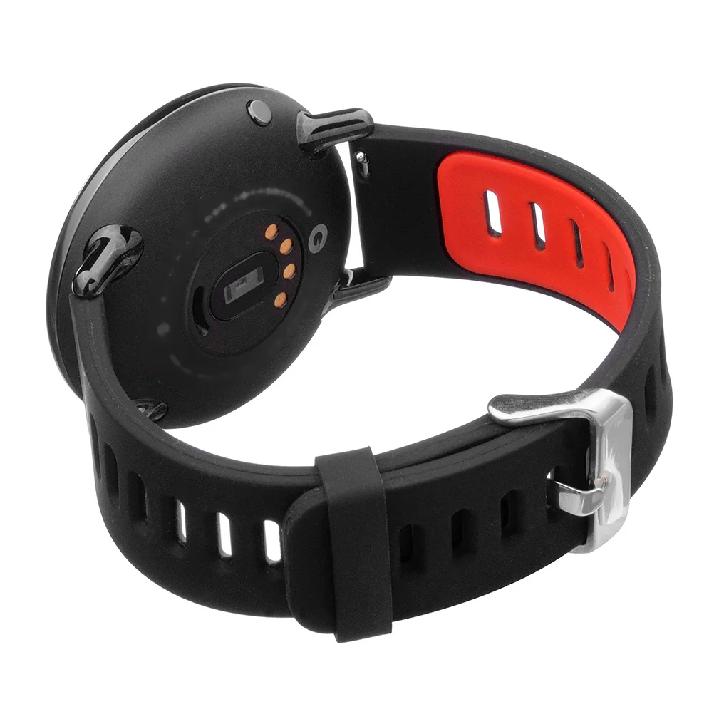 

1Pcs Smart Watch Band for Gear S3 22Mm Silicone Red White Double Color Luxury Comfortable Strap Compatible with Galaxy Watch