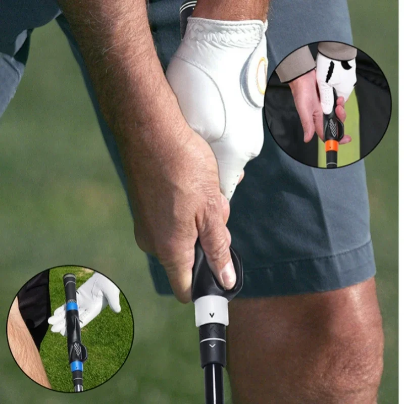 Golf Grip Trainer Practice Aid Correct Training Handy Grip Outdoor Golf Beginner Swing Gesture Alignment Trainer Accessories