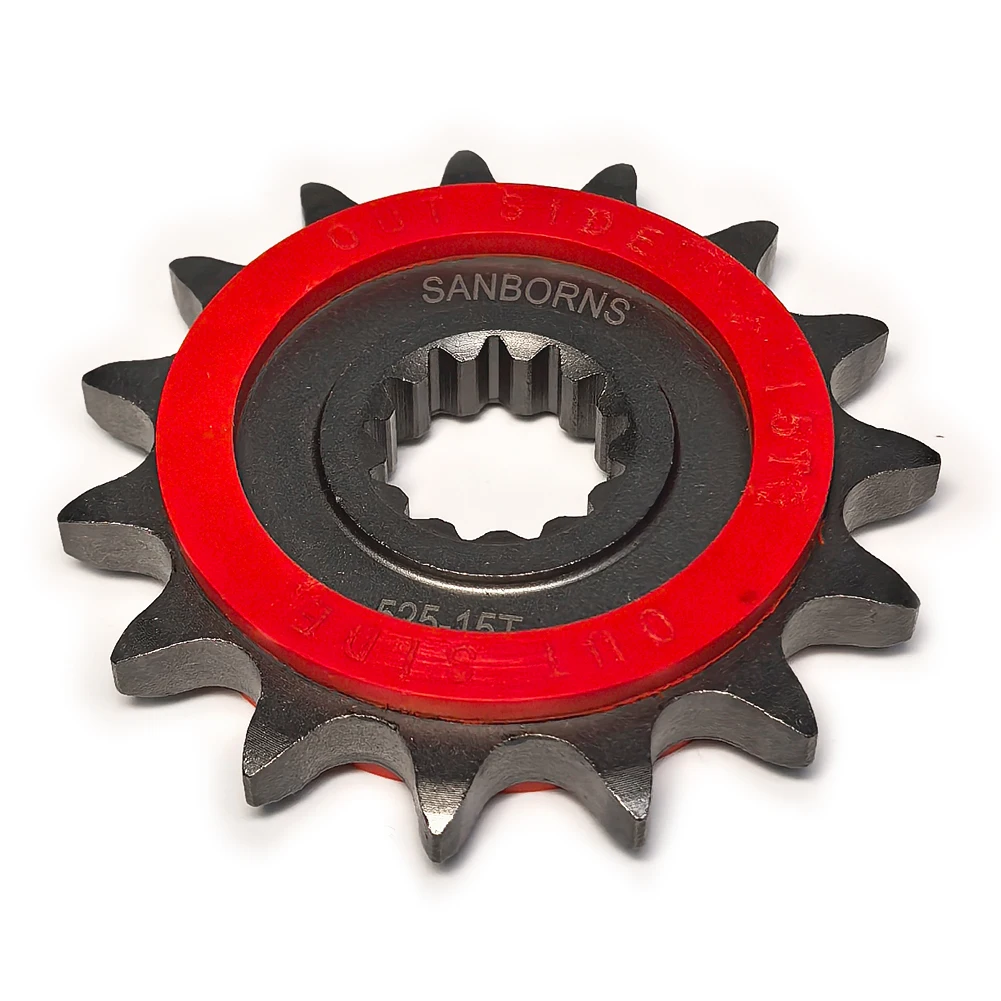 

For Benelli TRK 502 502C 502X BJ300 TNT300 302 BJ500 15T Silent Durable Motorcycle Front Sprocket Chain Wheel Fly Wheel Pinion