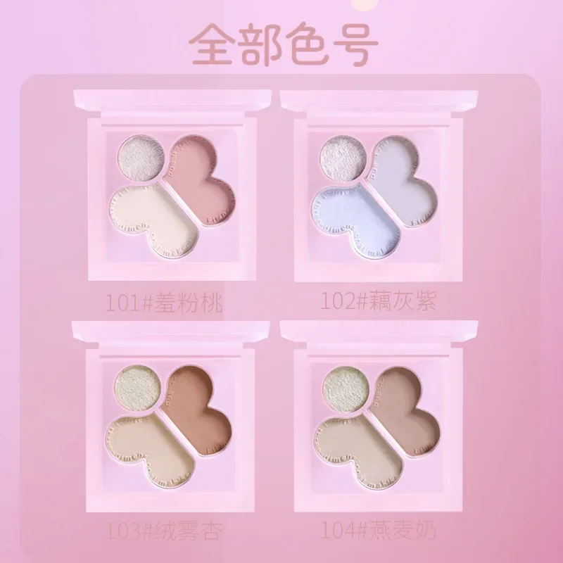 Biya Drie kleuren Blush Gezichtsblusher Matte natuurlijke wangtint Hoogtepunt Fleuren Zachte contour Vrouwelijke make-up Zeldzame schoonheid Cosmetica