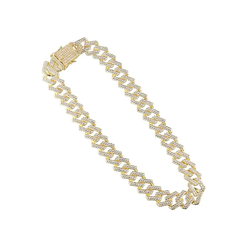 

2MM Creative Non-rust Durable with Diamond Pet Accessories Dogs Chains Cat Collar Dogs Necklace