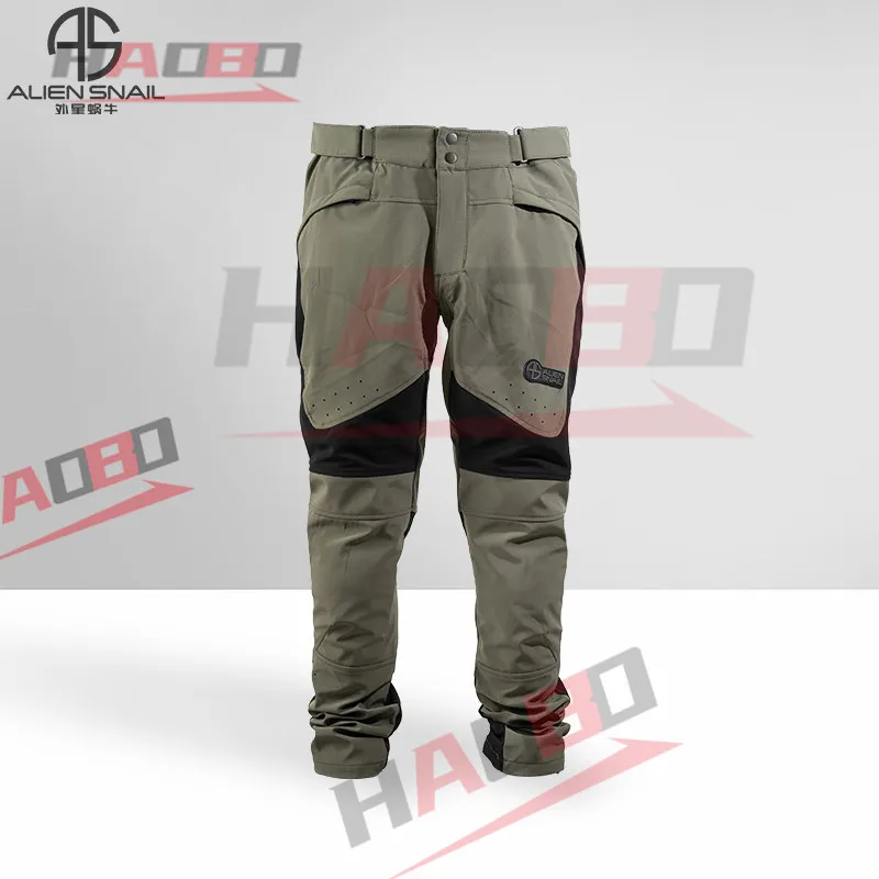 

ALIEN SNAIL Summer Motorcycle Riding Pants Men's Women's Breathable Motorcycle Casual Pants Anti Fall Knight CE2 Protective Gear
