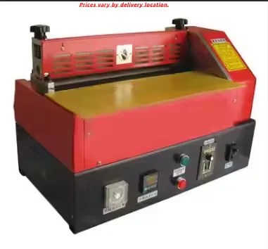 

Factory Customized 300mm Table Type Coating Machine Pressure Roller Cutting Groove Hot Melt Glue Gear Core Components Machines