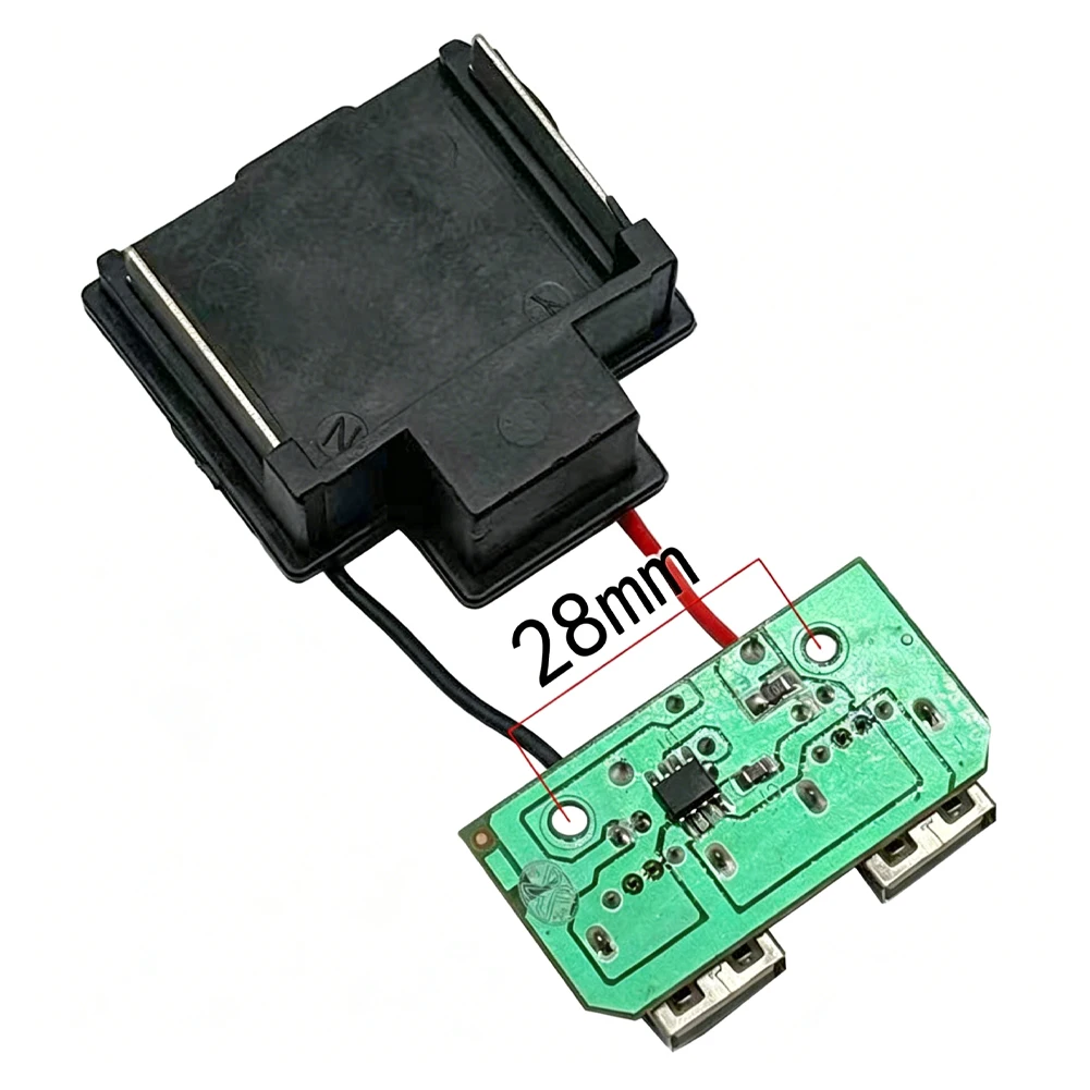 21V For Battery Adapter Dual USB 5V For Charger Converter For Mobile Phone Power Tool Accessories Blue Black Plastic