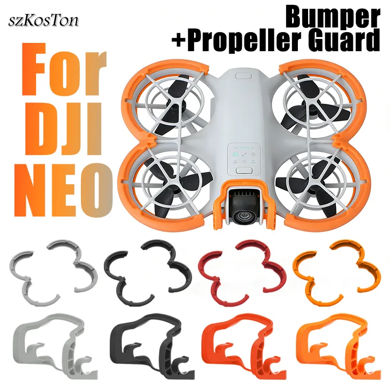 Protector anticolisión para DJI NEO, barra de parachoques, protector de hélice, anillo de protección anticaída para accesorio de Dron DJI NEO