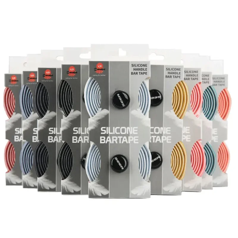 Road Bike Handlebar Tape Dirt-Resistant Non-Slip Shock Absorbing Bicycle Belt Ultralight RC material Handlebar Strap