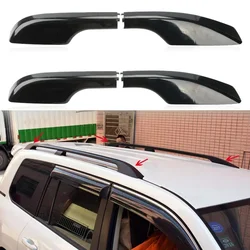 For Toyota Land Cruiser LC200 UZJ200 2008-2020 Luggage rack replacement parts Car Roof Rack Cover   Bar Rail End Protection Lid