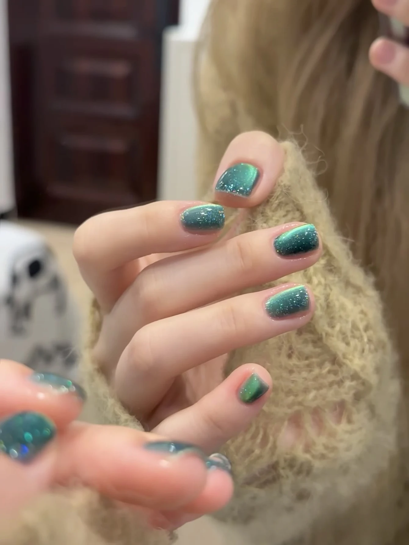 1pcs SHAKA Autumn And Winter D - Nail Art Emerald Green review and price