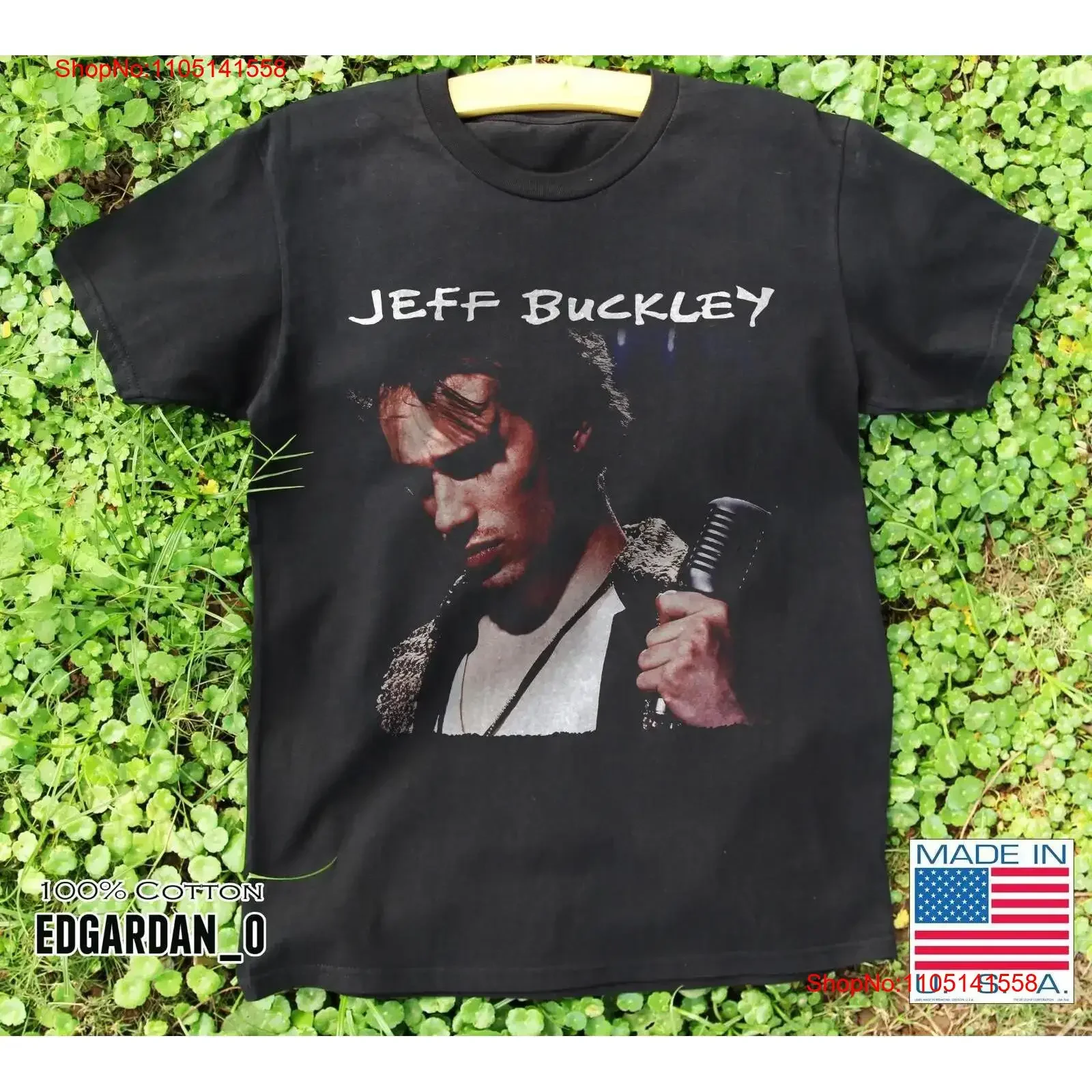 

Jeff Buckley Grace Music Black T Shirt Size S 5XL vintage Washed Slightly homme graphic Stretched Versatile streetwear Casual