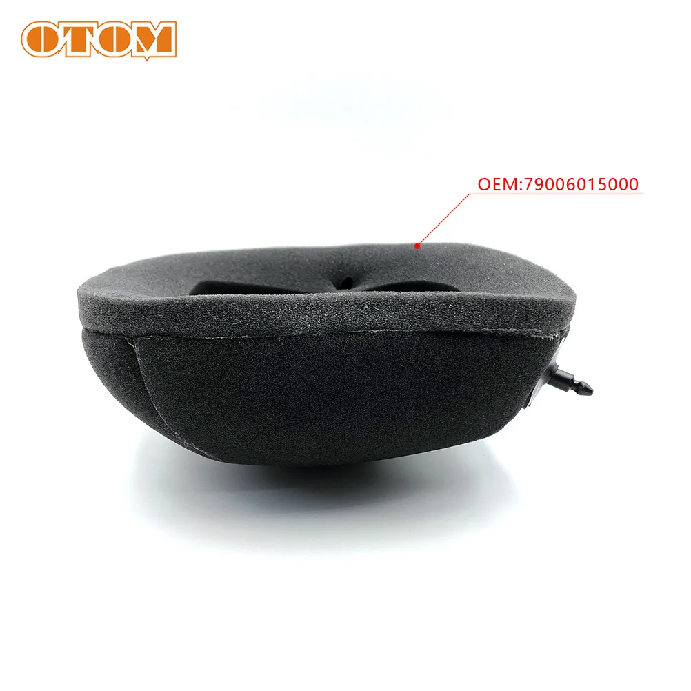 OTOM High Flow Dual Foam Sponge Air Filter Bracket Dust Cover Motorcycle Air Cleaner Dirt Bike Filter For KEWS K16 KTM Husqvarna