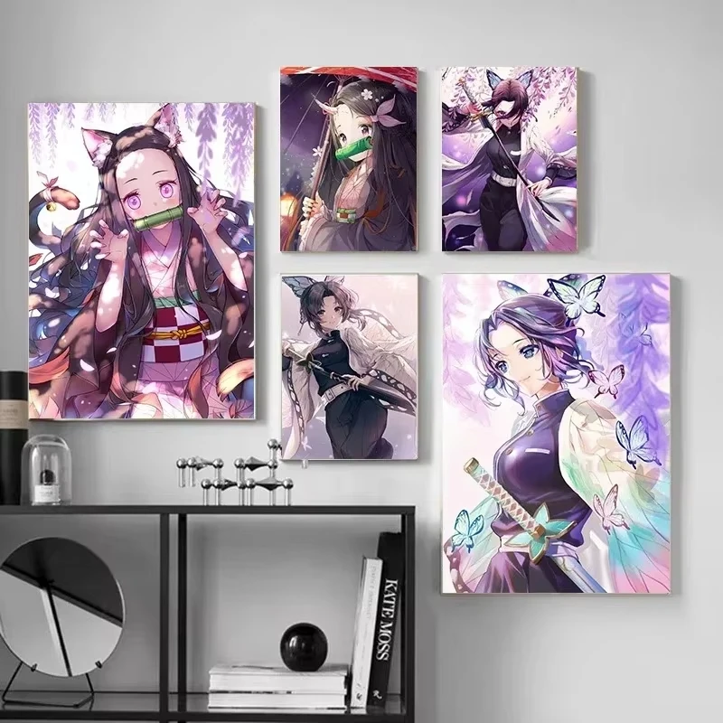 DIY Demon Slayer Classic Anime Character Jigsaw Puzzles 500/1000/1200/2000PCS Handmade Art Exquisite Home Decor Gift No Frame