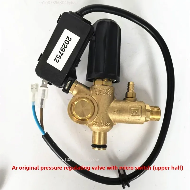 

Brass Bypass Unloader Valve 30LPM 280Bar Pressure Regulator for Triplex Plunger Pump, Industrial Hydraulic Control Valve