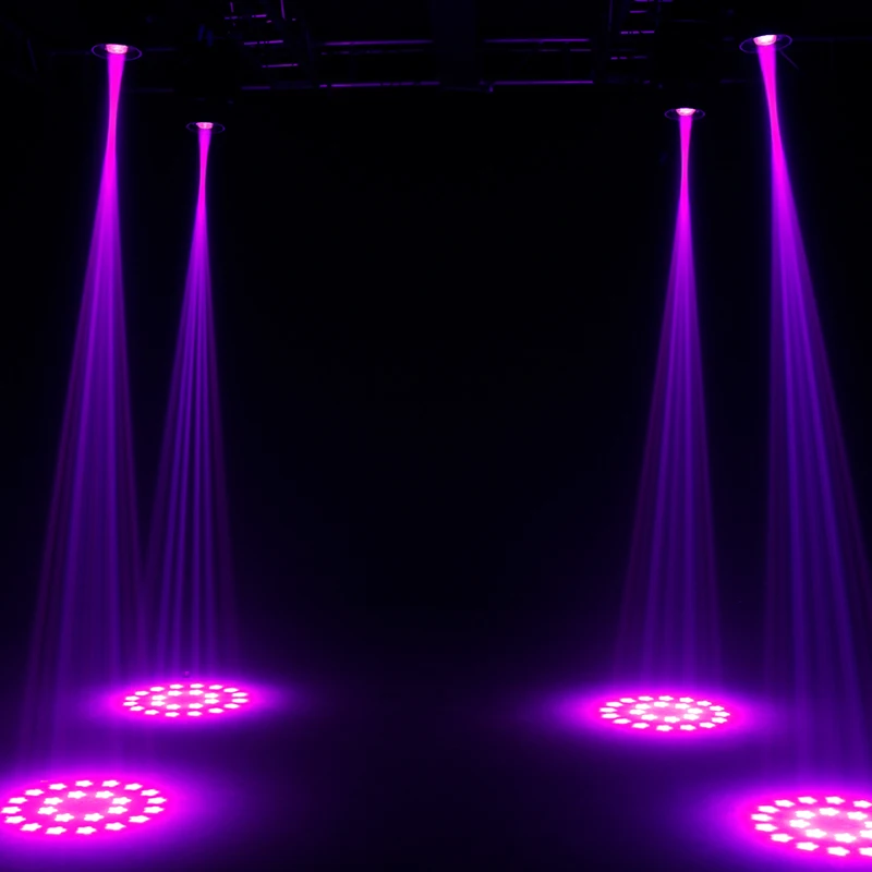 Luz LED con cabezal móvil de 300W, varios colores + efectos de patrón, haz de luz con apertura para DJ, Fiesta Disco, escenario de boda