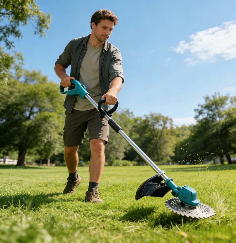 

Electric Lawn Mower High Power Handheld Multifunctional Garden Lawn Tool Podkaszarka Akumulatorowa Do Trawy Desbrozadora Batería