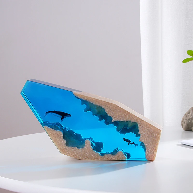 Figurines de Plongée MiniIndic Océan Non Peintes, 1 Pièce, Modèle de Poisson Précieux, Accessoires de Décoration, Jouets