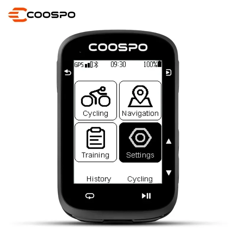 COOSPO CS500 Bicycle Code Watch GPS Wireless Bicycle Odometer Bicycle Support Road Book Navigation, Radar Sensor