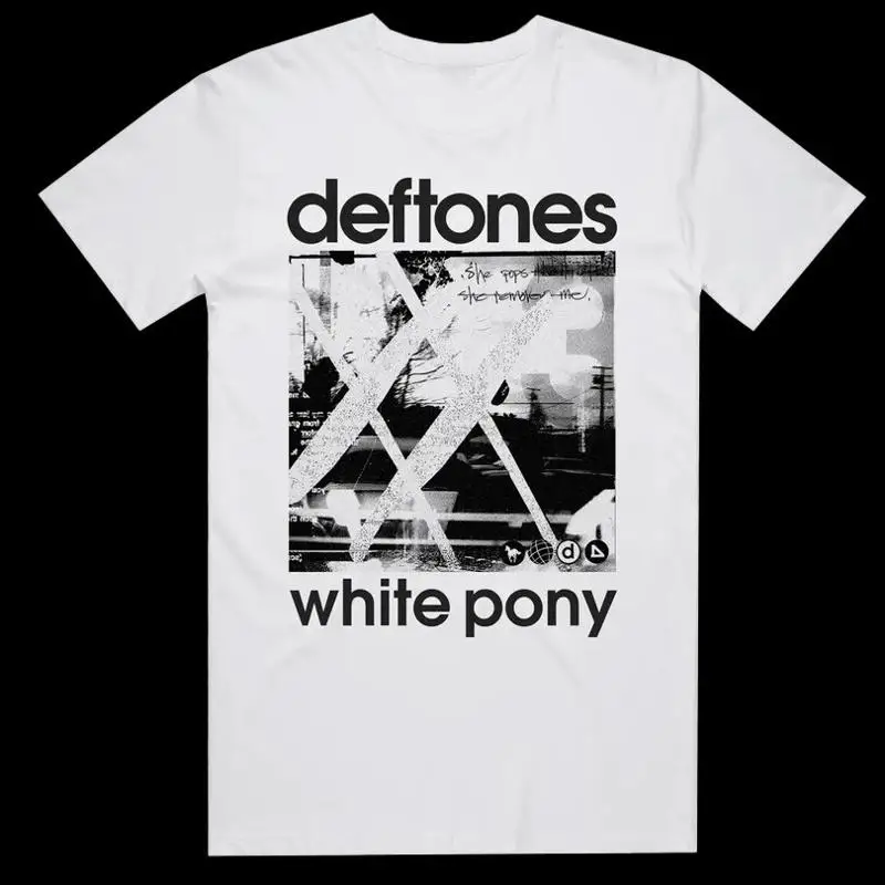 

Rare Deftones White Pony T Shirt Cotton Size S 5XL