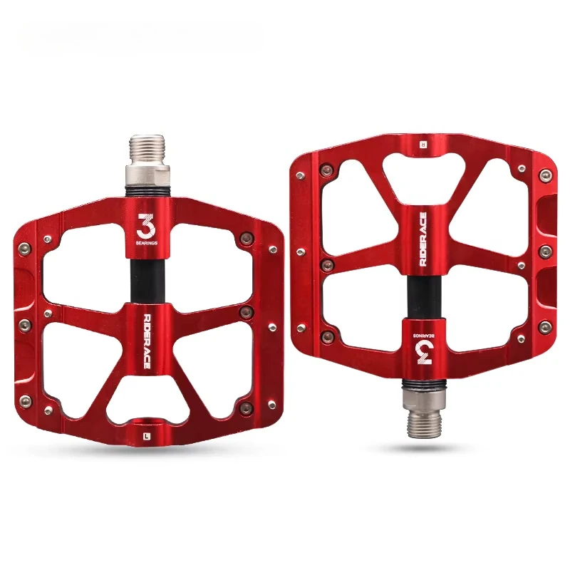 

Педали для горного велосипеда Сверхлегкий алюминиевый сплав, противоскользящие, устойчивые к царапинам, стабильные подшипники, детали велосипедных педалей