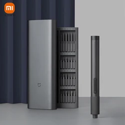 XIAOMI Mijia Electric Screwdriver Kit 2 Gear Rechargeable Portable 24/S2 Steel Screwdriver Precision Bit Torque Daily Use