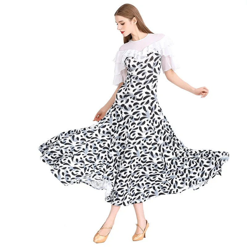 Robe de danse moderne personnalisée MY898, robes de valse de danse de salon, robe d'entraînement de salle de bal, robe de patinage Artistique Drag Queen