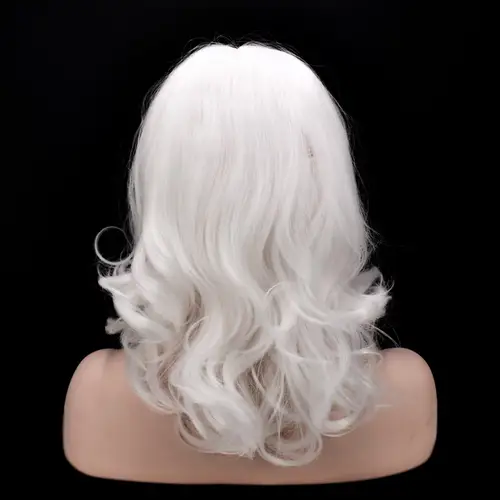 Christmas Party Hot Festive Party 60/80cm Beard Halloween Wig Accessory Top Quality Santa Claus Wig Beard Long White Fancy - Image 5