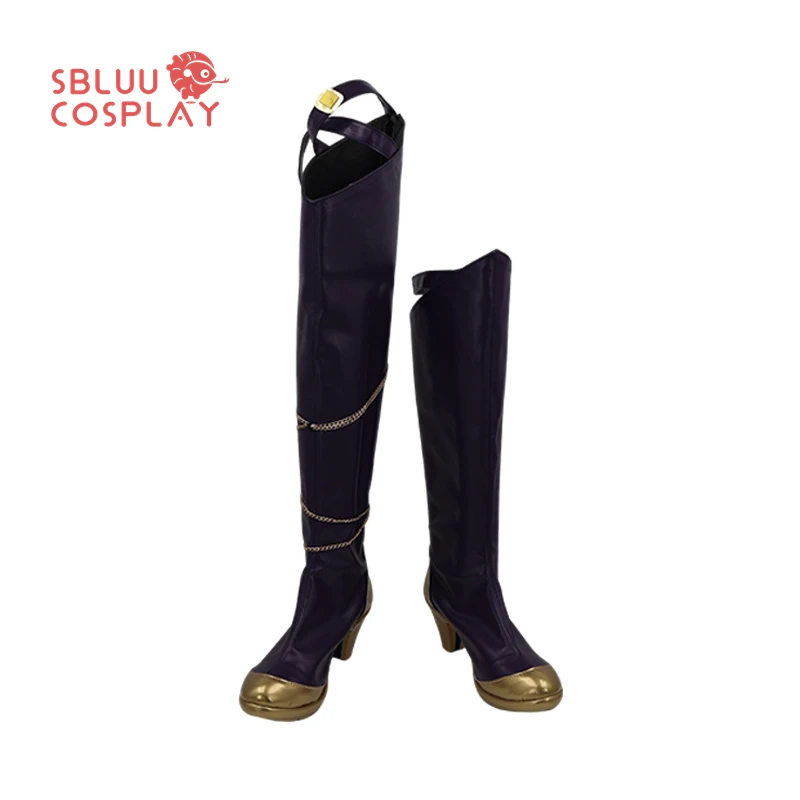 SBluuCosplay เกม Ayase Mayoi คอสเพลย์ปาร์ตี้ฮาโลวีนกิจกรรมที่กําหนดเองรองเท้า