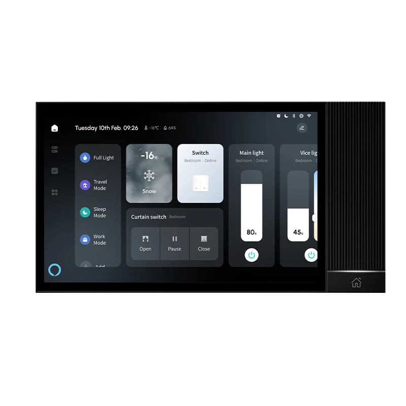 Newest release 8 inch tuya smart home control panel 8 Pro touch screen tuya smart switch panel alexa built in music amplifier