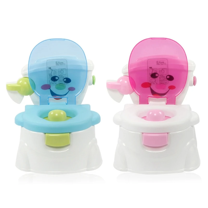 Simulated Smiling Face Toilet Children's Seats Toilet Kids Toilet Urinal Three In Urinal Baby Seats Toilet Chair Potty