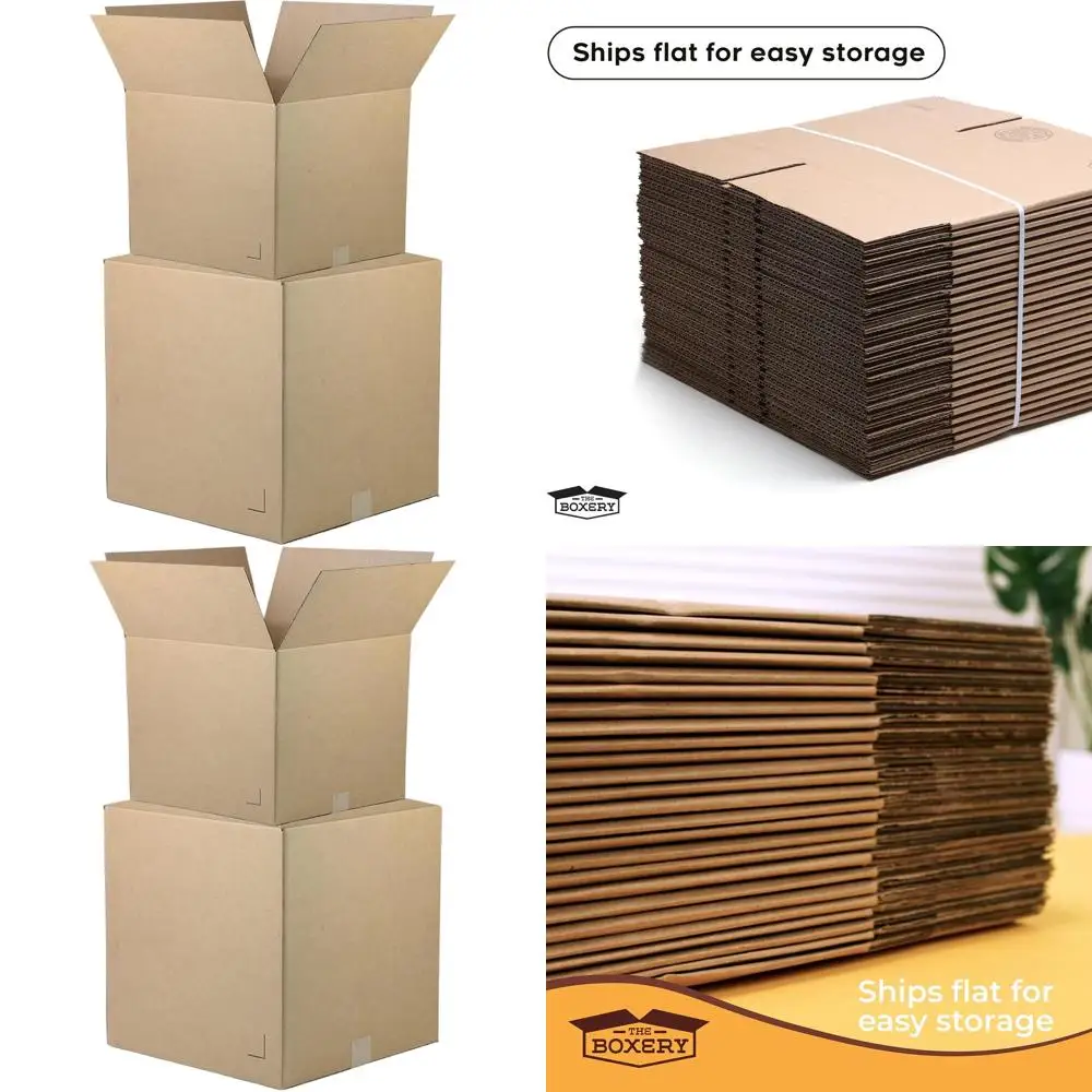 

24 x 10 x 6 Brown Corrugated Cardboard Boxes, 25-Pack - Strong, Eco-Friendly, Recyclable, Made in USA for Shipping, Packing, Mov