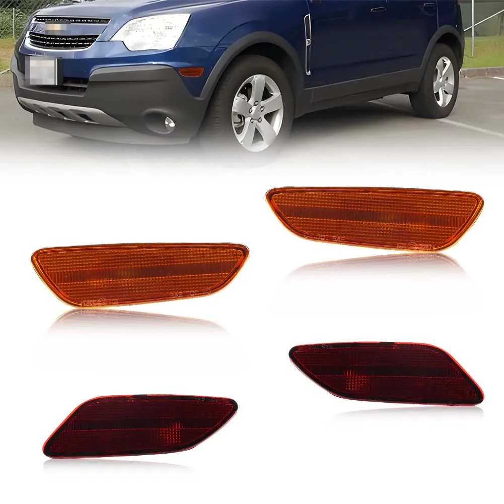 

2Pcs Reflector Fender Light Side Marker Light Turn Signal Light Cover For 2008-2010 Saturn Vue 2012-2015 Chevrolet Captiva Sport