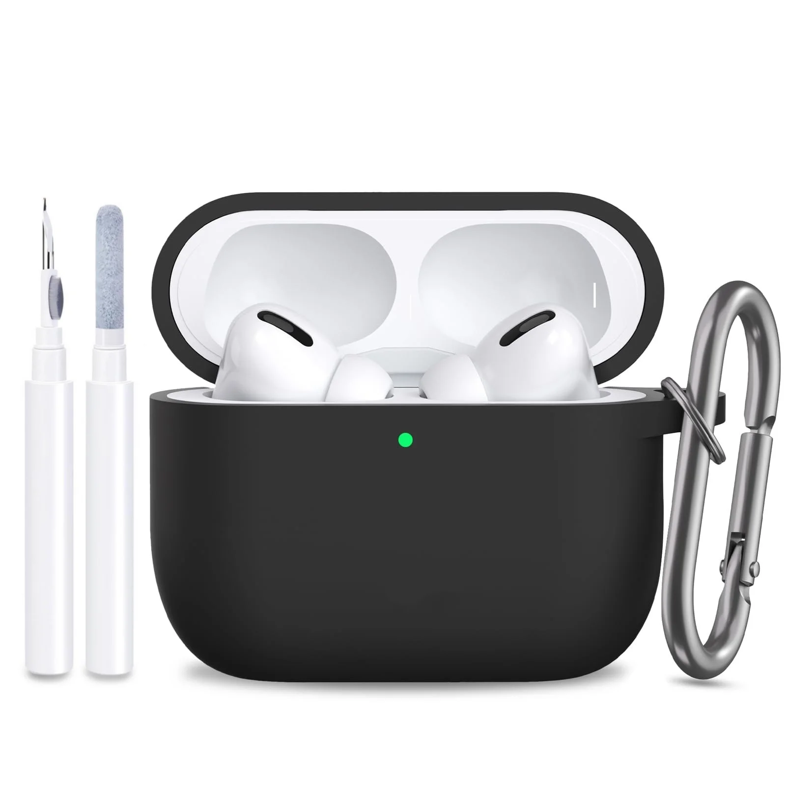 2025 für AirPods Pro 3. Generation Hülle Weiche Silikonhülle für AirPods Pro 3, Schutzhülle mit Reinigungsset für AirPods Pro 3 – Detail 30