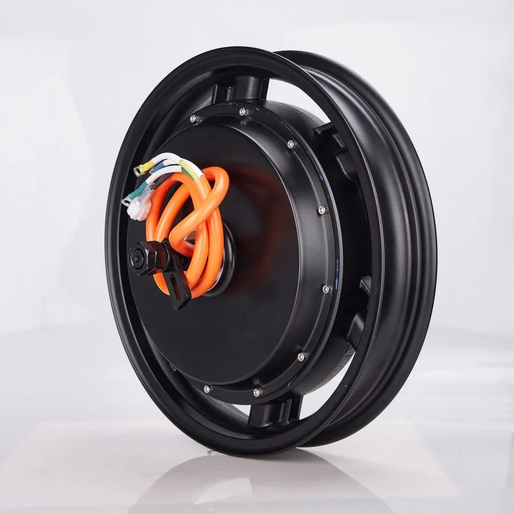 14 Inch-2.15 Bare-Rim Hub Motor 3KW High Quality Electric Motorcycle Kit