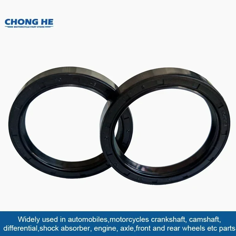 

48x58x10 48 58 48*58 Front Shock Fork Damper Shaft Oil Seal Retainers For Honda CRF250R 2010-13 CRF250X 12-13 CRF250 CRF 250 X R